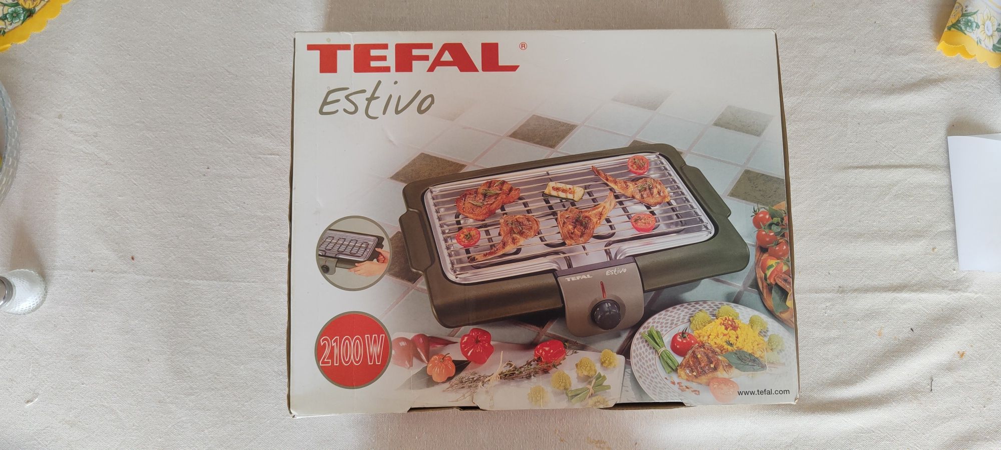 Grill elektryczny Tefal Estivo 2100 W.