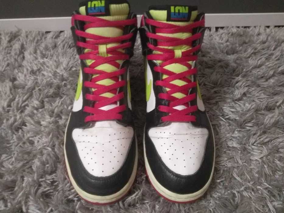 Nike Dunk High Fireberry LONDON Pink Volt 317982 size 45,5