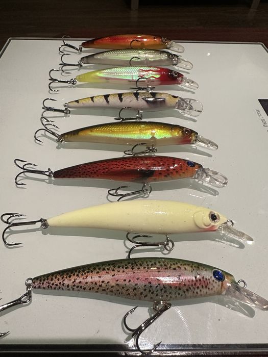 Zestaw przynęt (woblery)