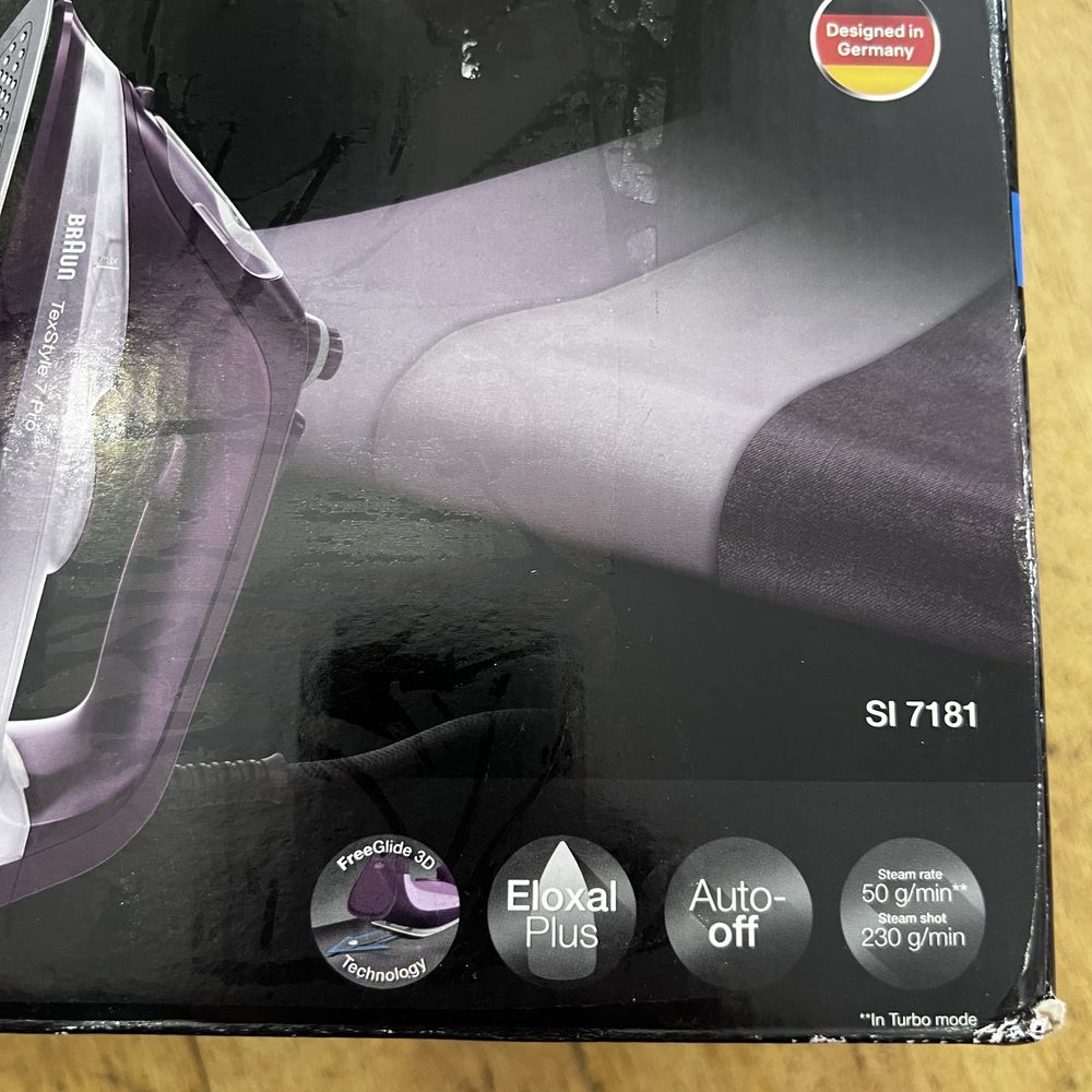 Ferro a Vapor Braun TexStyle 7 Pro - NOVO