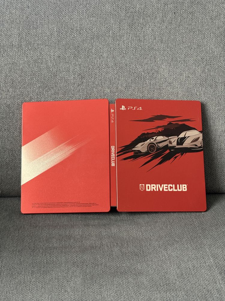 Steelbook + gra promo Driveclub PS4