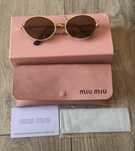Okulary brazowe Miu miu