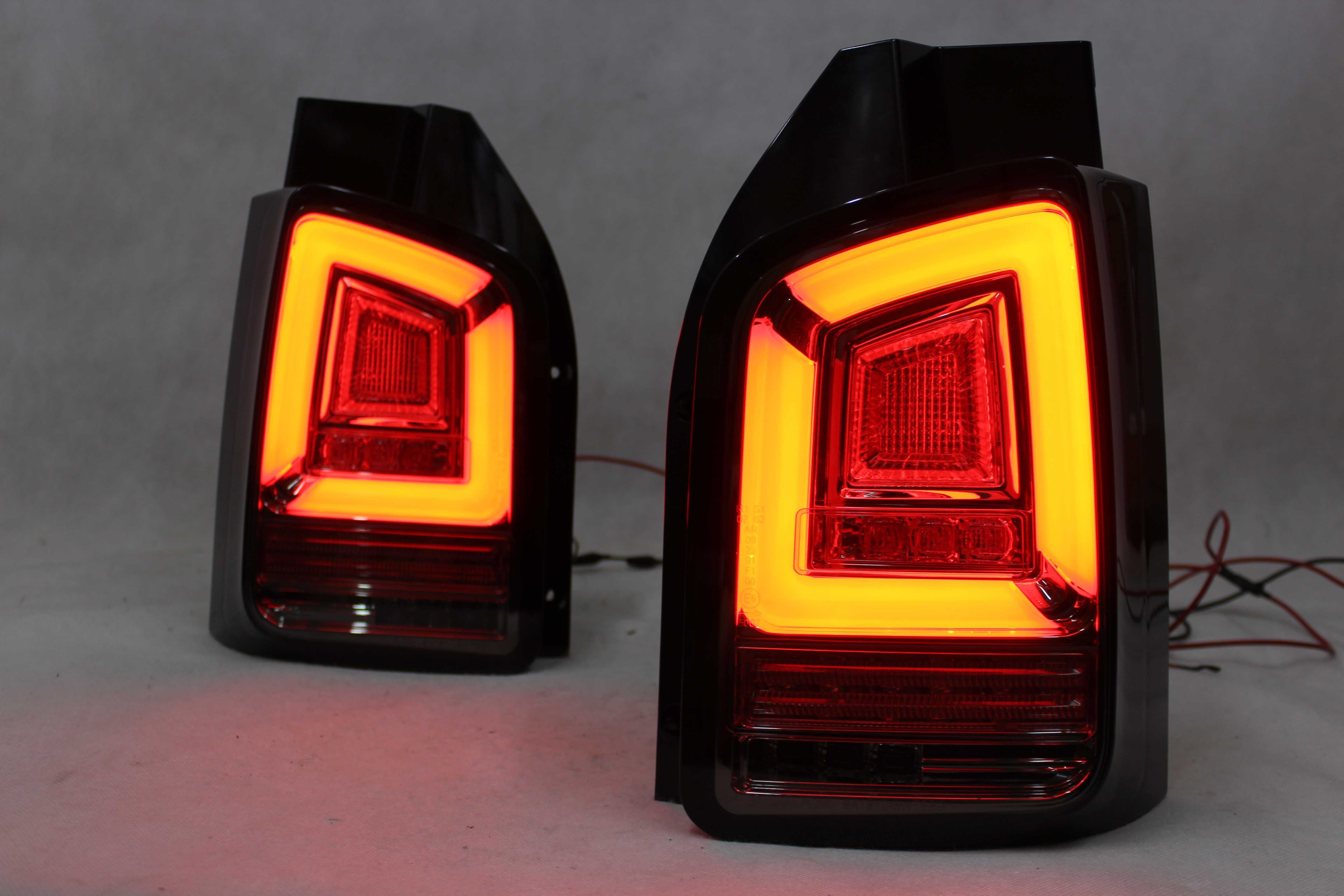 Lampy światła tył tylne VW T5 10-15 LED BAR Tuning NOWE Black NOWE