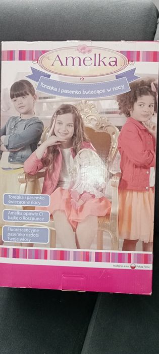 Madej Lalka Amelka Bajka, świecące pasemko