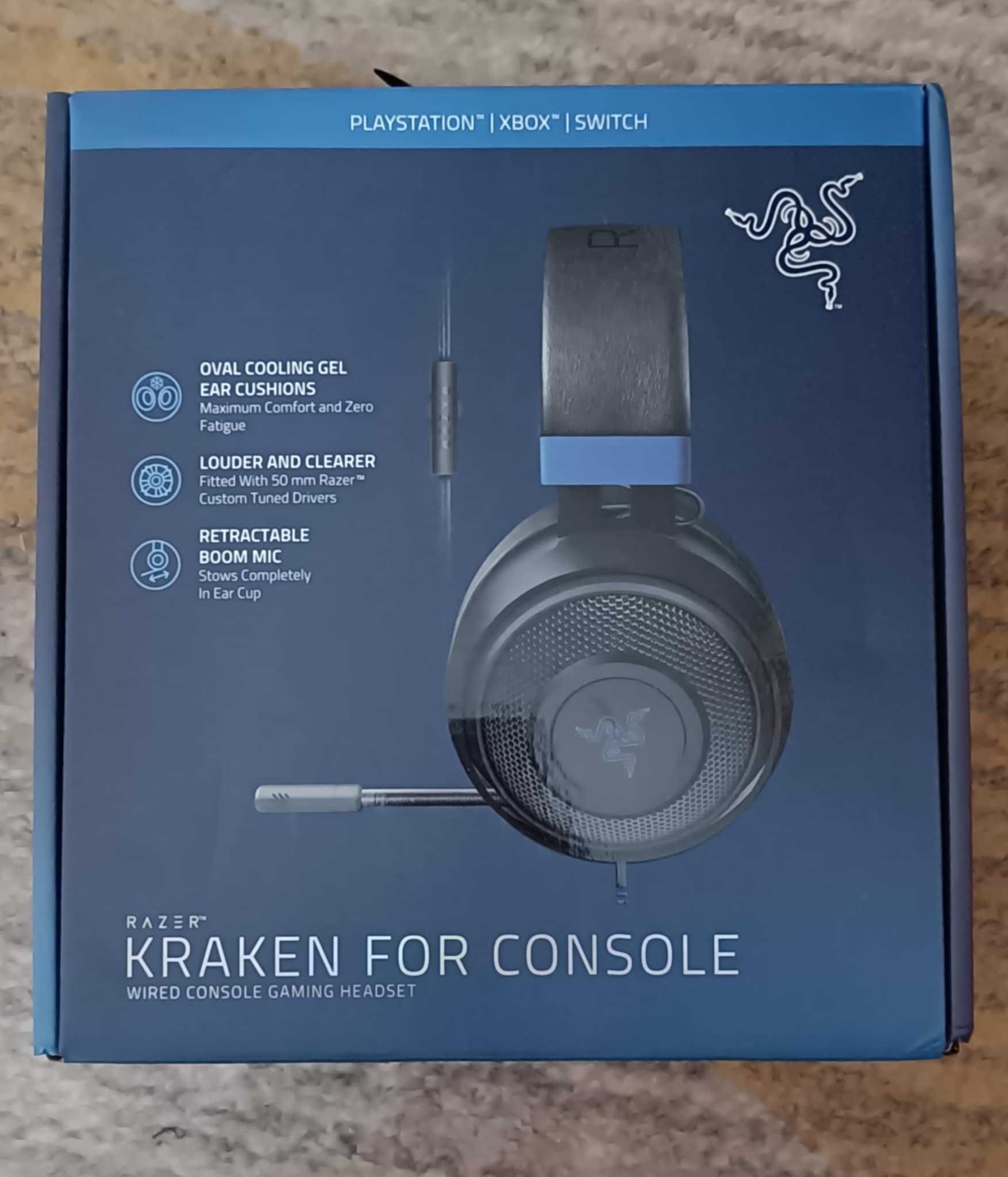 Słuchawki Razer Kraken For Console czarne