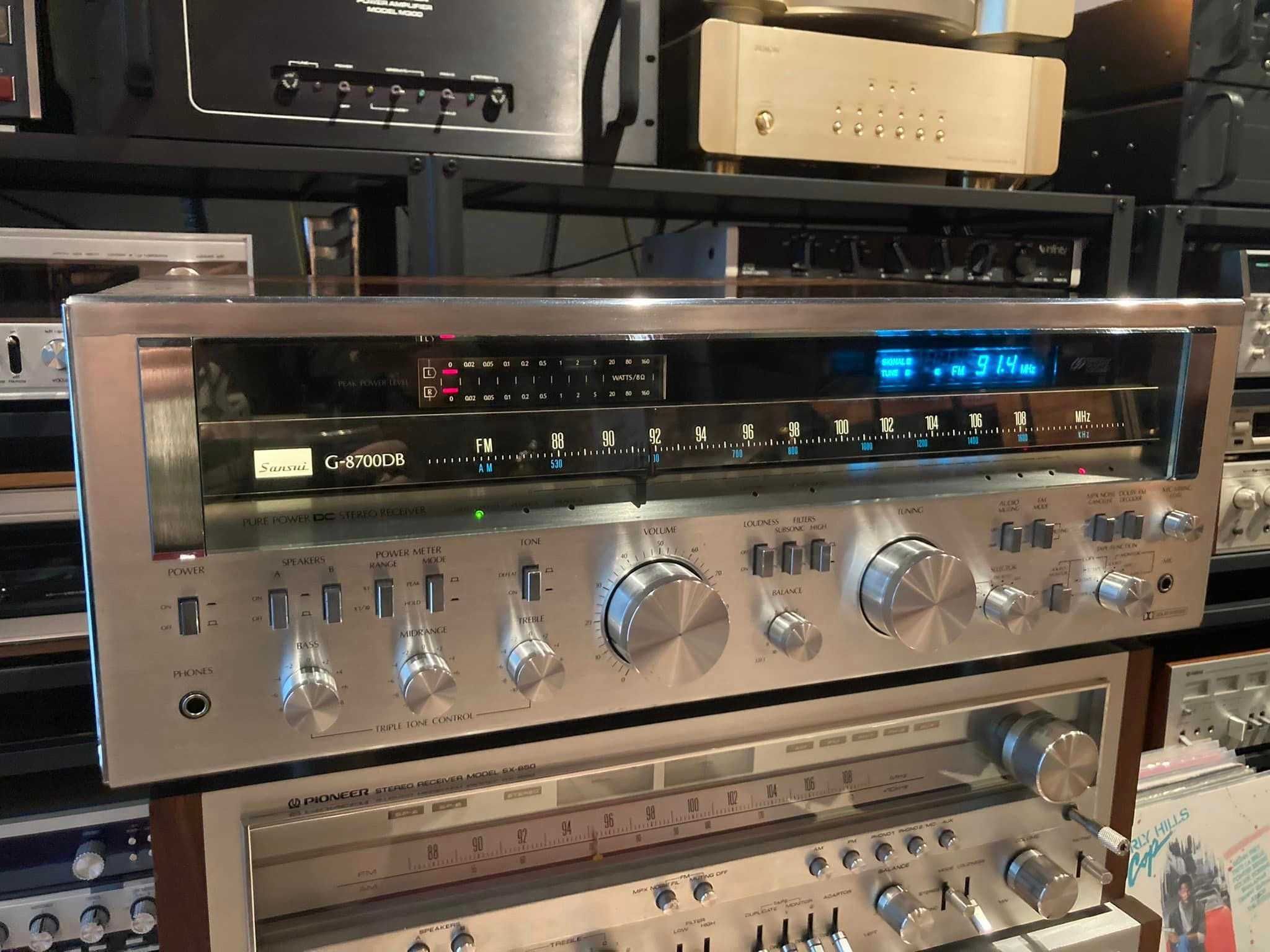 Studio Retrospekcja Sansui G-8700DB Gwarancja-Serwis