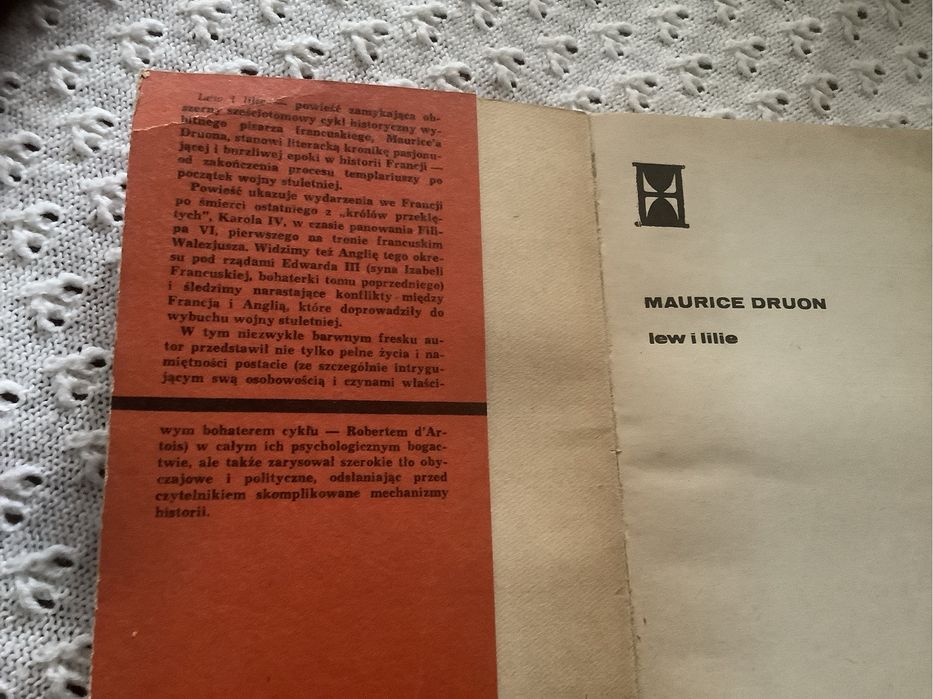 Maurice druon lew i lilie Krolowie przekleci