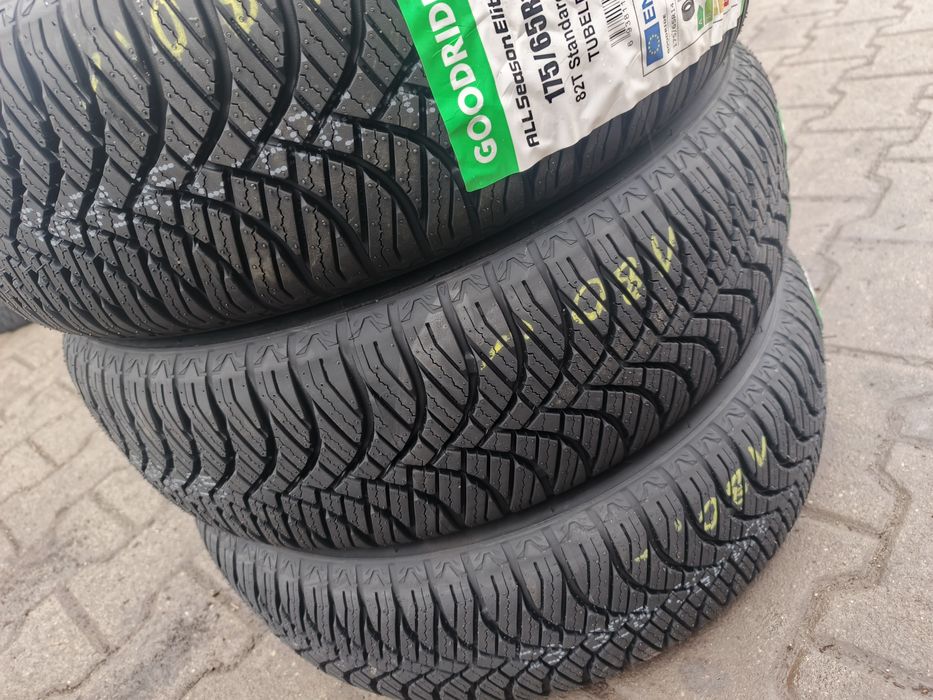 Nowe opony wielosezonowe 175/65/14 Goodride 2025r