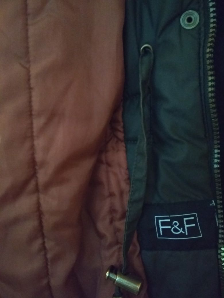 Теплая куртка-парка F&F