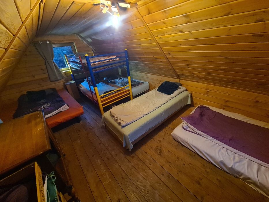 Wolna sobota 11.10 Domek Sauna i Działka w Dąbrówce pod Lublinem ogn