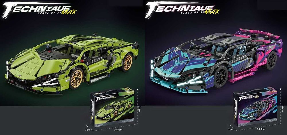 Конструктор Qman 3 в 1, машина, інерція, 637дет.