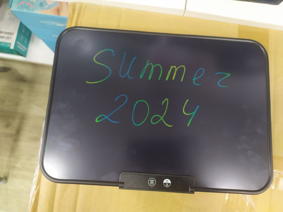 Планшет для рисования 13 дюймов! Графический, рисует разноцветным!