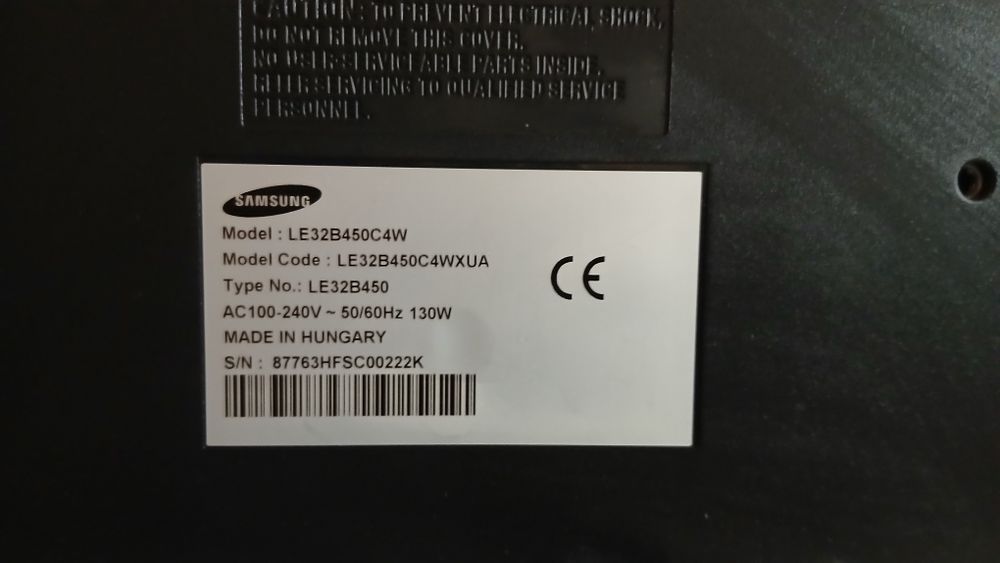 Телевизор  Samsung LE32B450C4W