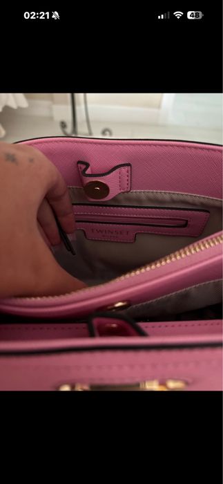 Rożowa torebka Twinset