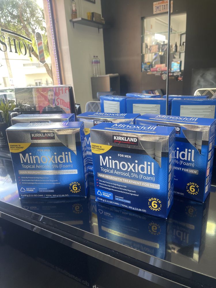 Minoxidil Kirkland em espuma