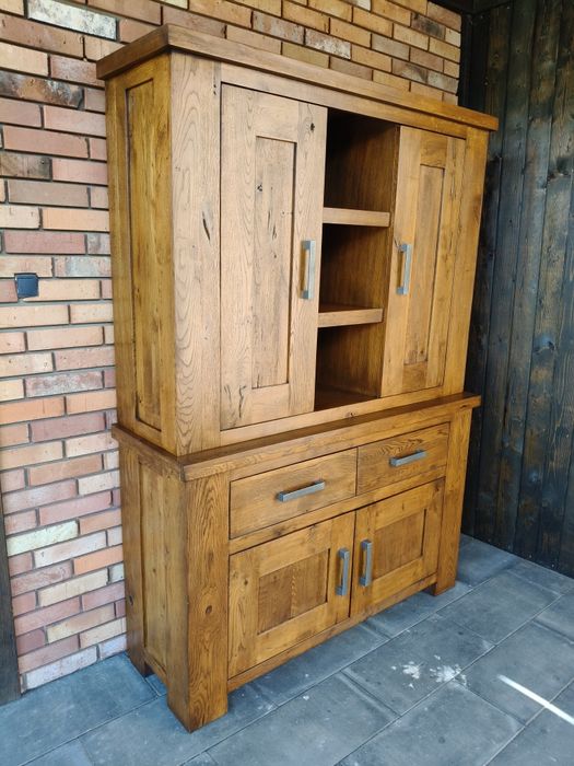 Kredens dębowy / meble Leszkowice