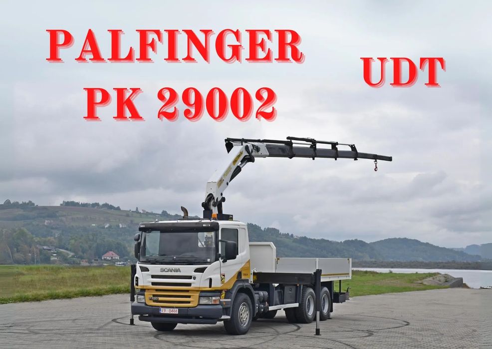 Scania P 420 * SKRZYNIA 6,40 m * PK 29002 + PILOT / 6x4