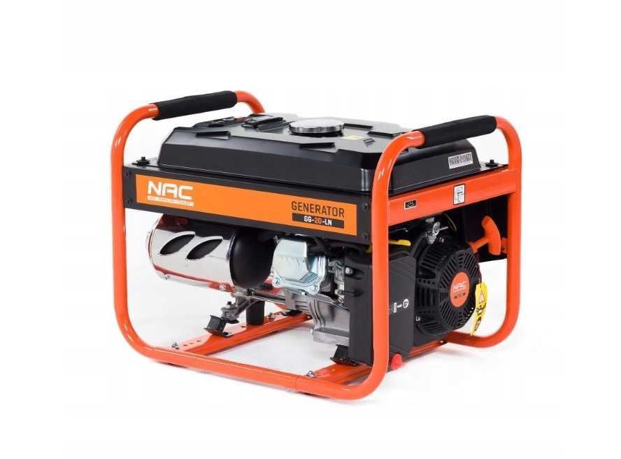 Agregat prądotwórczy NAC 196cm3 2,2kW generator prądu jednofazowy