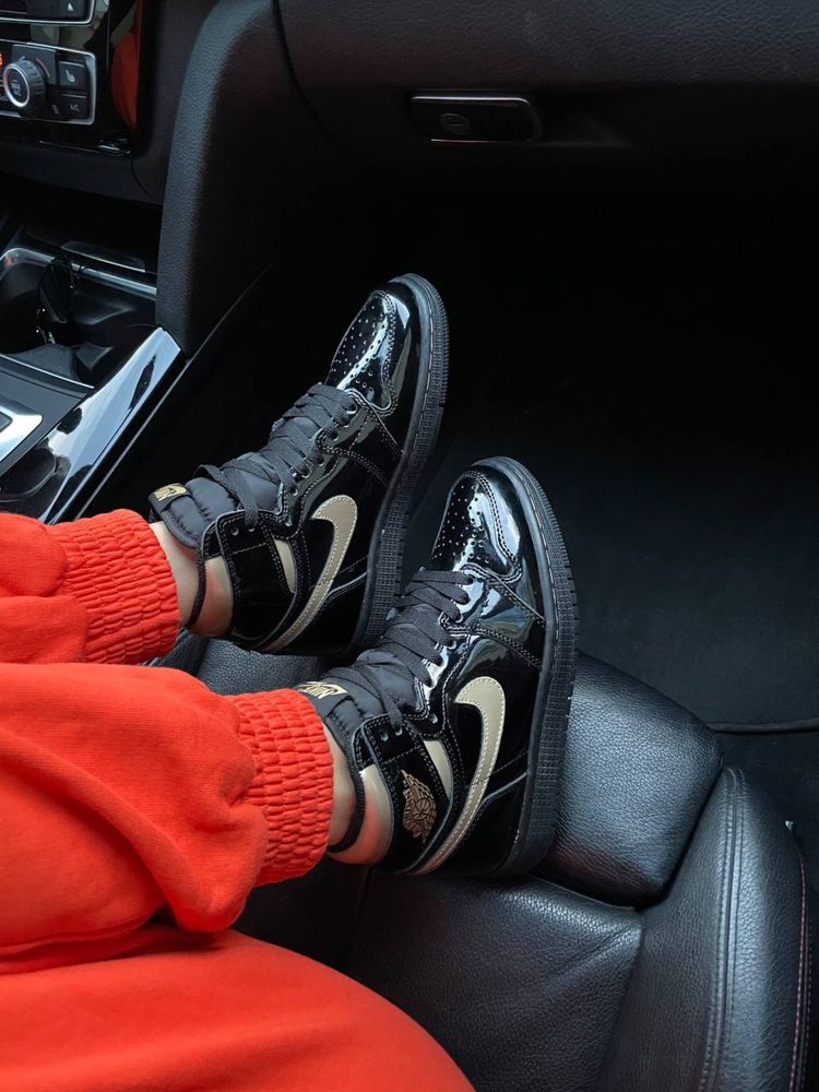 Buty Nike Air Jordan 1 Retro High Black Metallic 36-40 damskie trampki