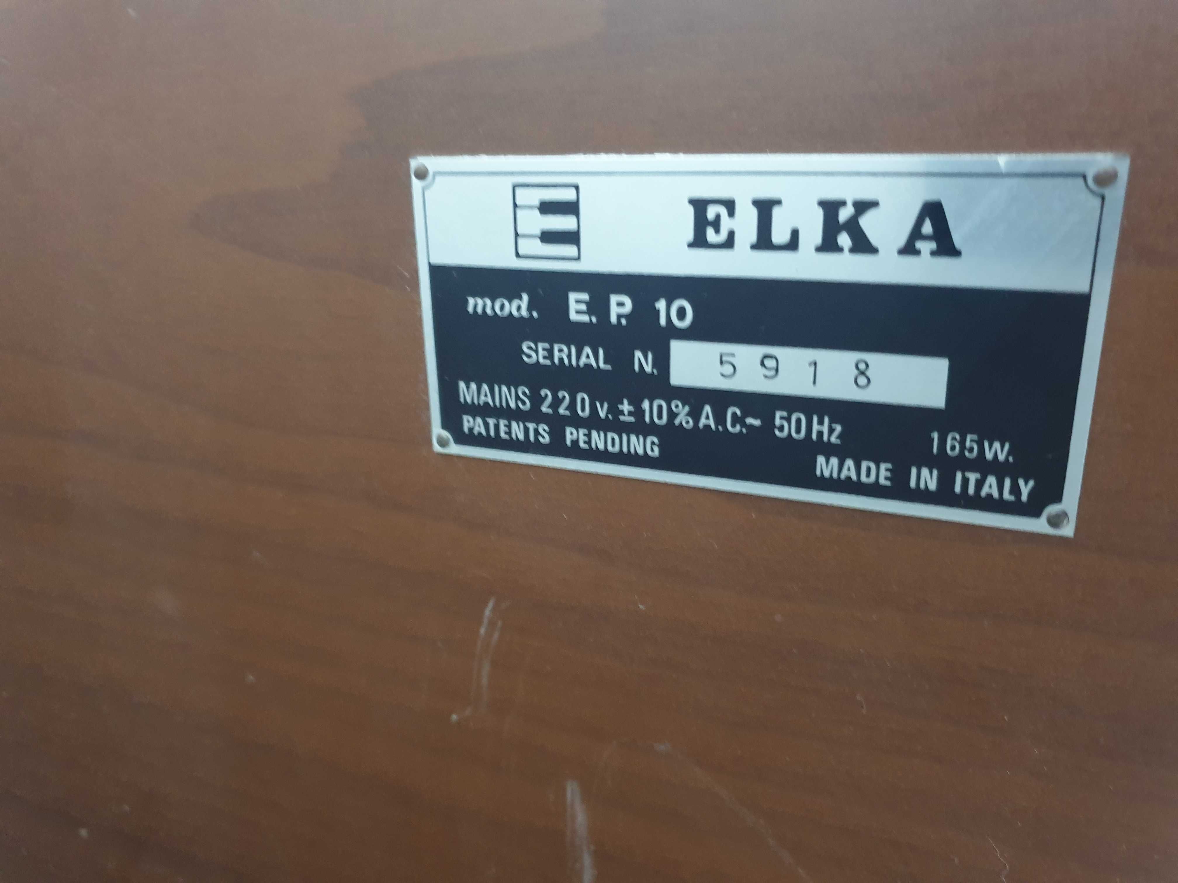 Organy elektryczne Elka ep10 [keyboard]