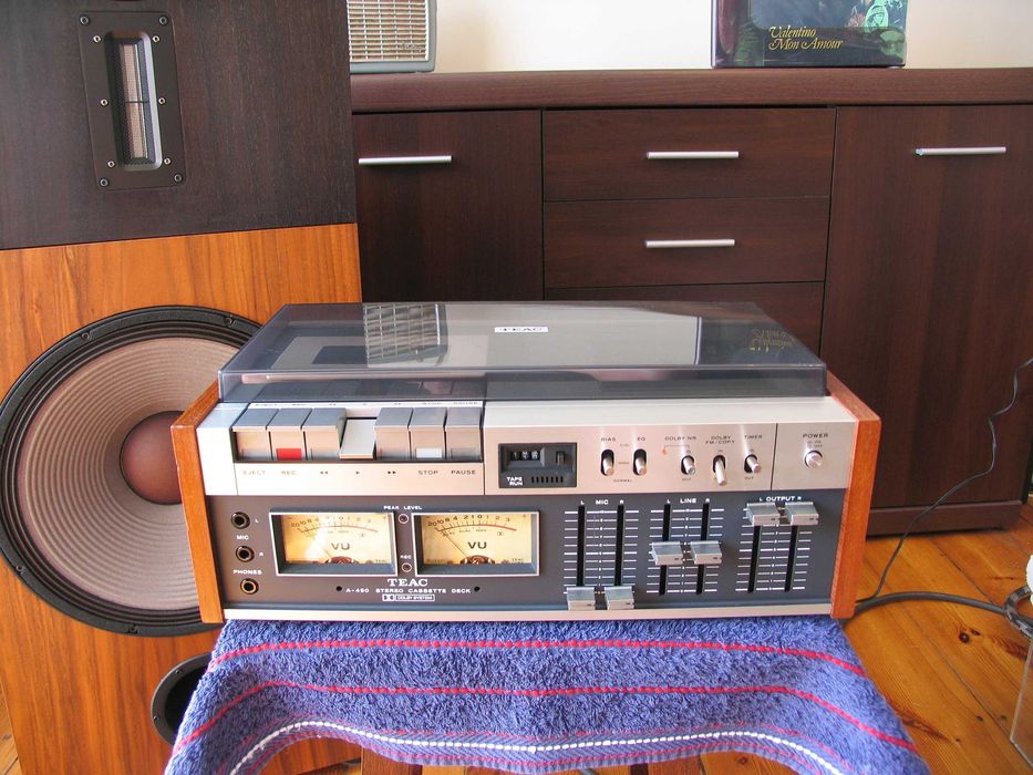TEAC A-450 / Deck Do Przeglądu 70's  '' Vintage ''