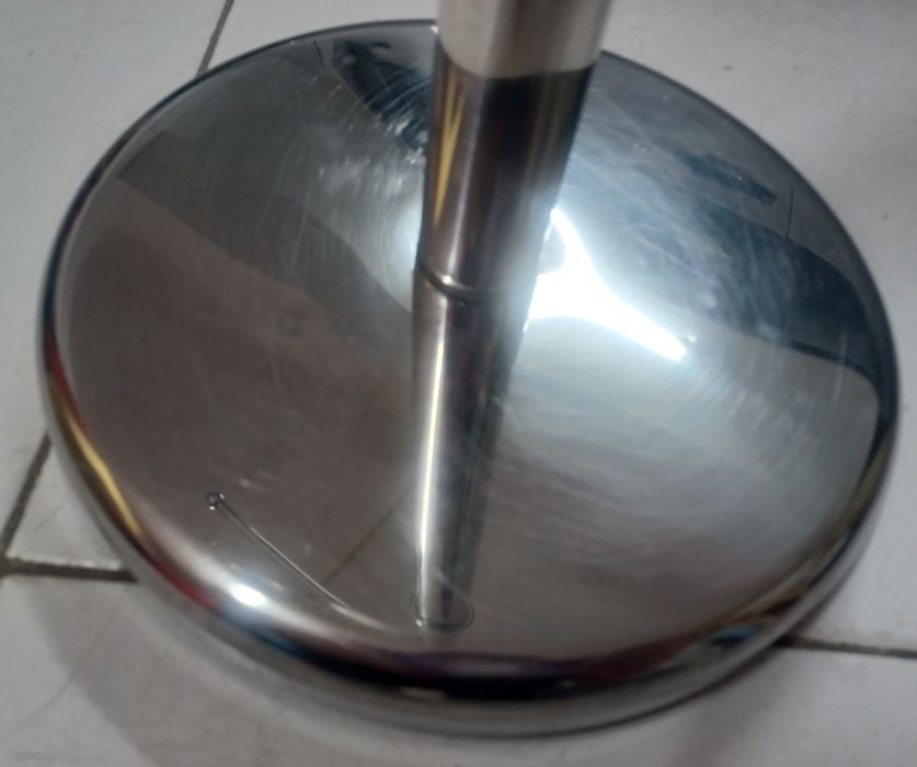 Toalheiro metálico para três toalhas