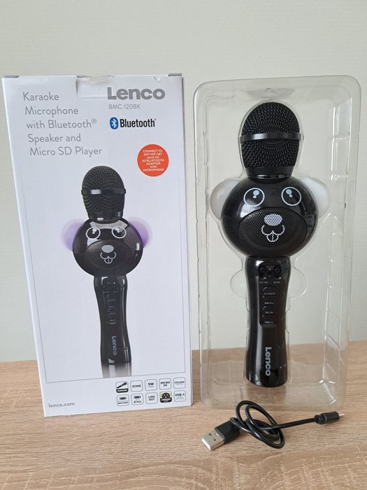 Mikrofon Lenco BMC - 120BK ( Miś)
