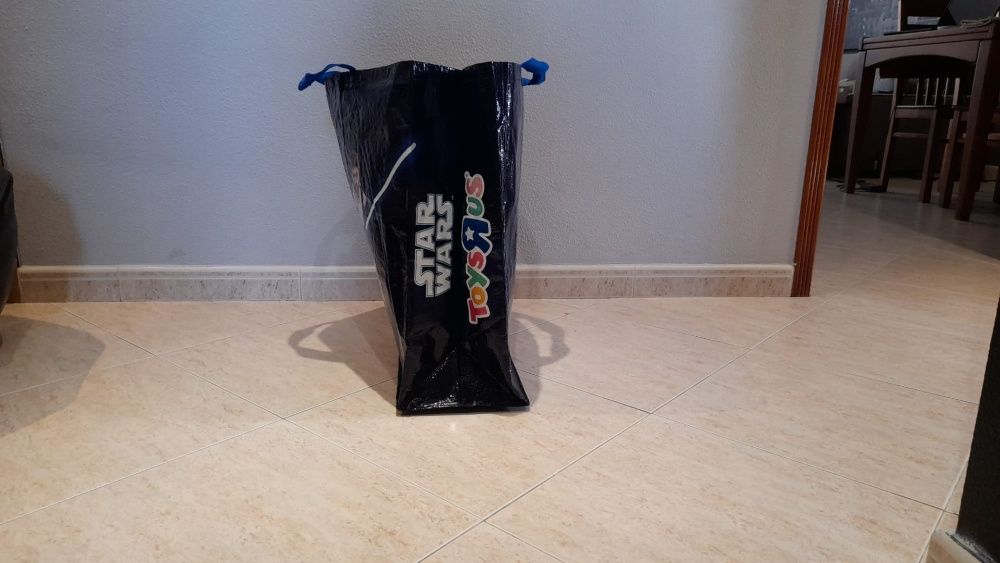 colecionável - saco grande star wars - toys r us