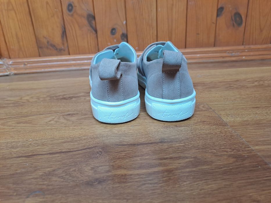 АКЦІЯ. Рр 37 BM de Luxe фірмові замшеві кросівки, кеди, мокасини