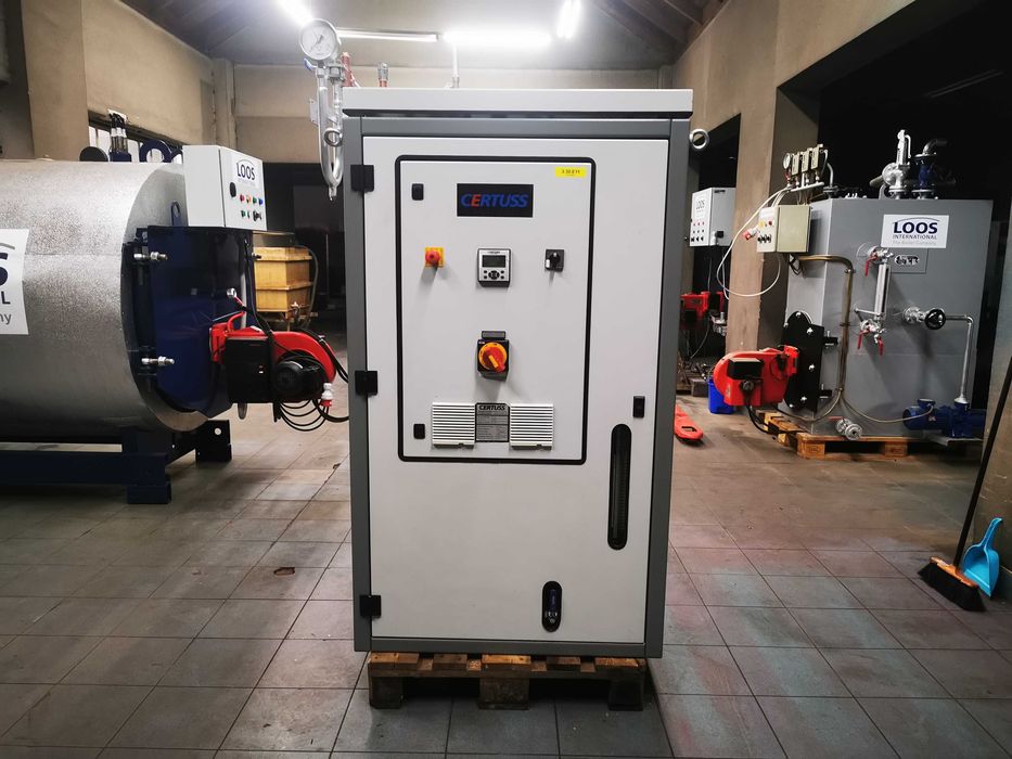 Piec kocioł parowy Elektryczna wytwornica pary 160 Kg/h.