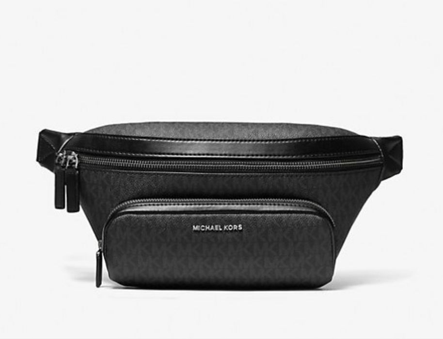 Чоловіча сумка-бананка Michael Kors Cooper Logo Black