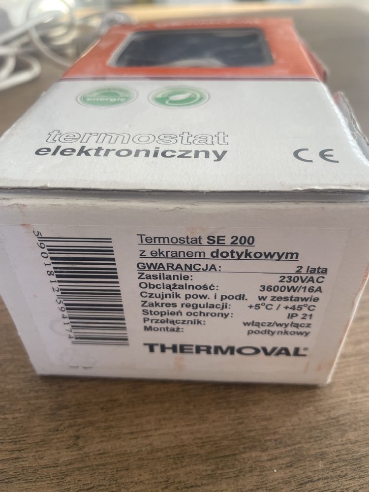 Termostat  SE 200 TOUCH Thermoval, regulator temperatury