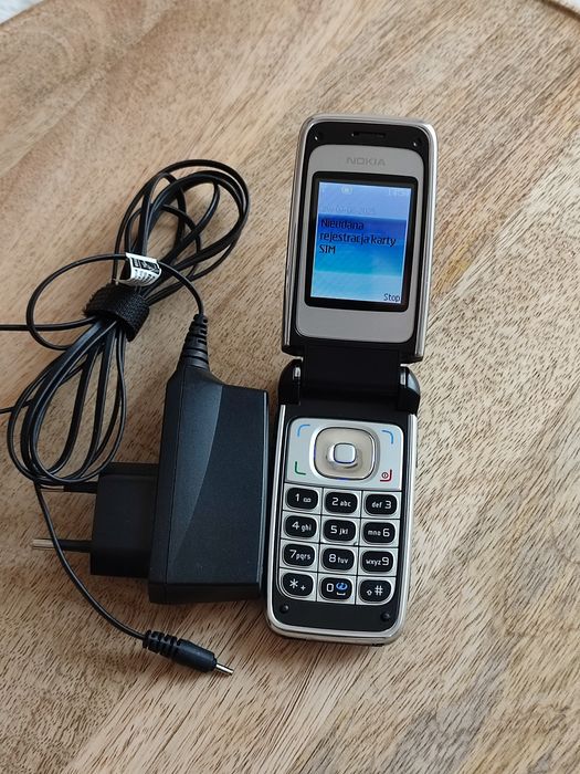 Nokia 6125 idealny stan bateria ładowarka brak simlocka