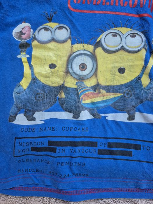 Bluzka z długim rękawem Minionki