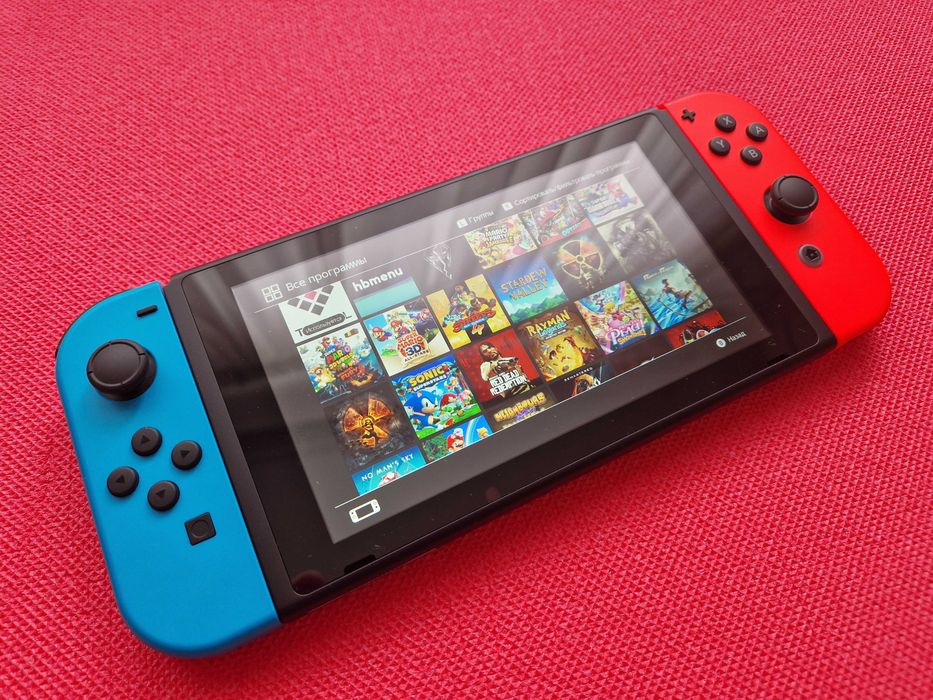 Nintendo switch V2 + iгри, кп 128 гб