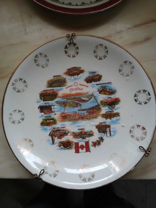 200 pratos decorativos