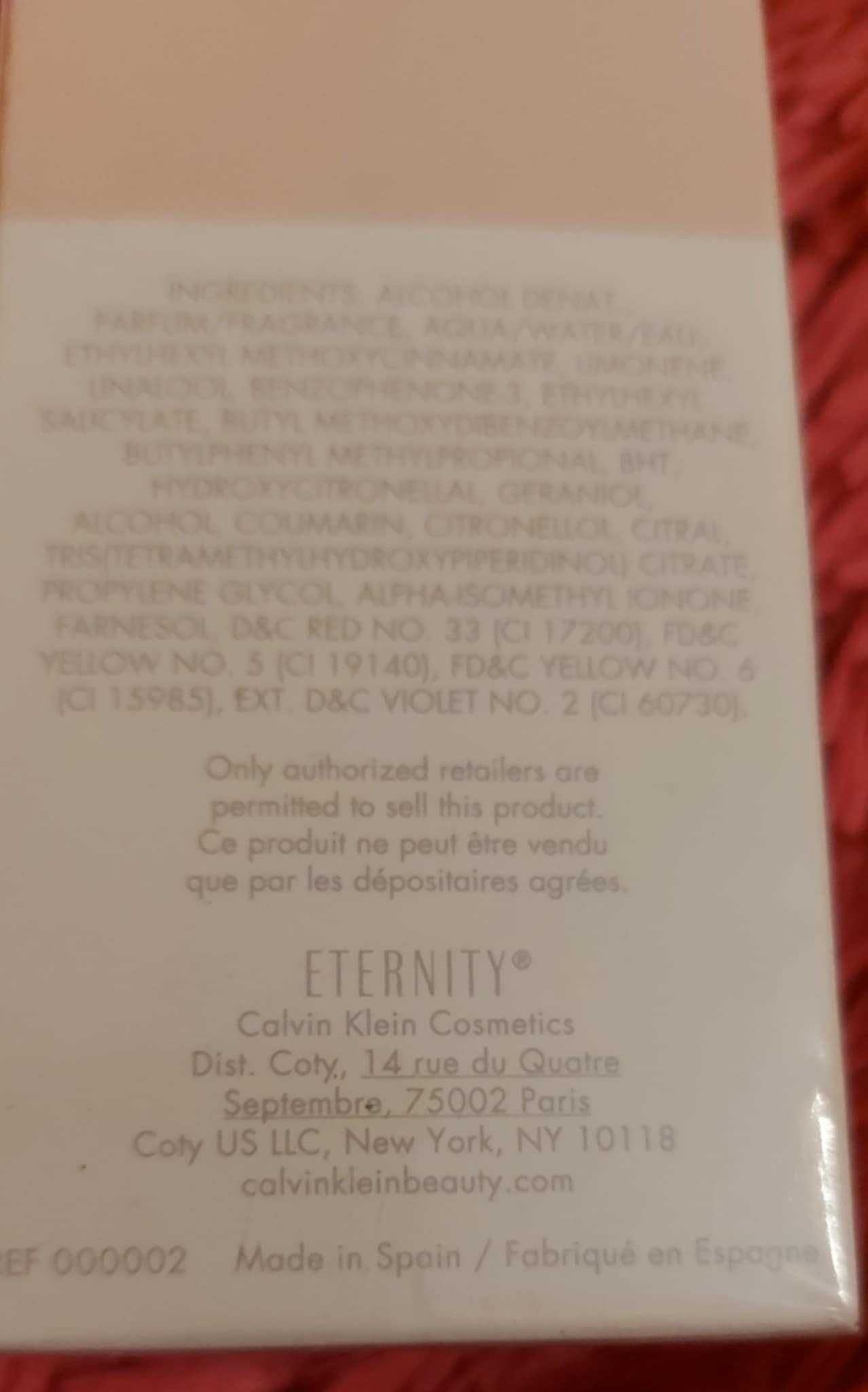 Calvin Klein Eternity Now  EDP UNIKAT 100 ml