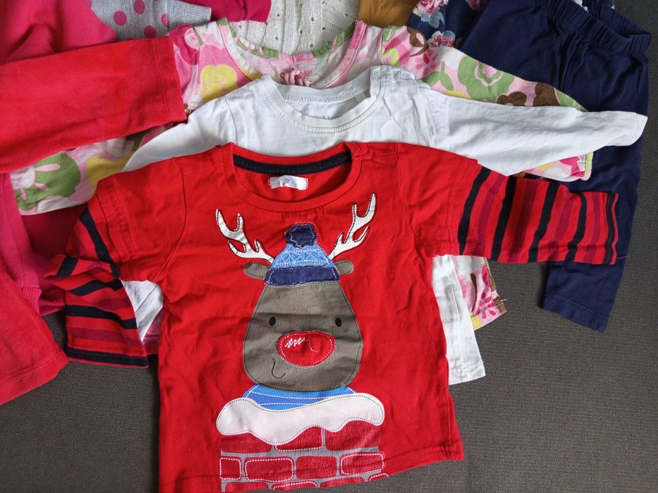 Duża paka ubranek dla dziewczynki - rozm. 74