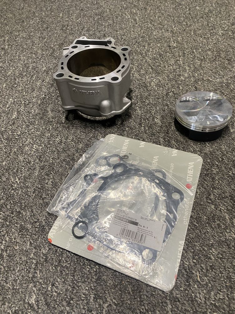 Nowy cylinder Honda Crf 450 big bore athena 490