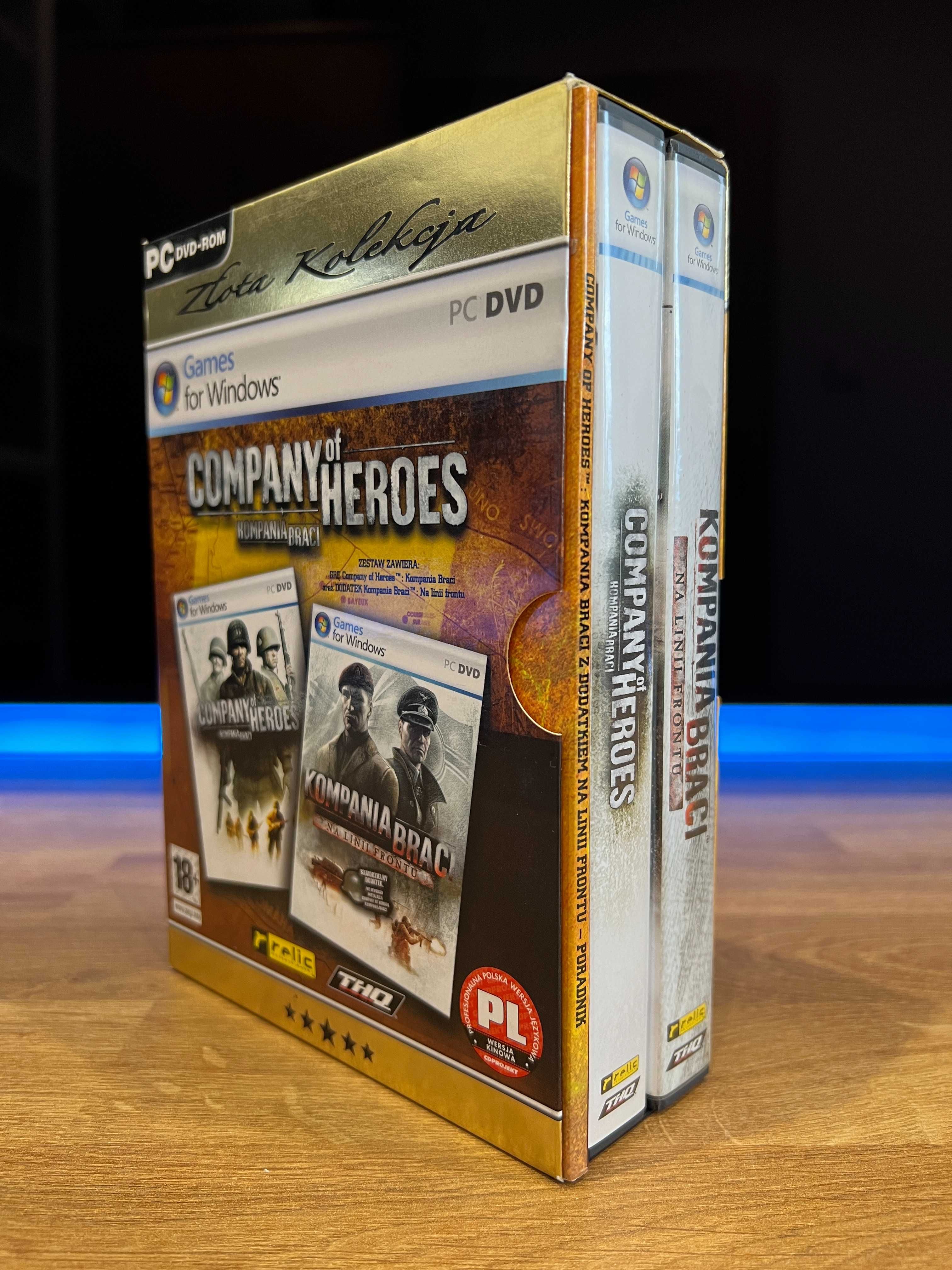 Company of Heroes (PC PL 2007) mini BIG BOX wydanie Złota Kolekcja