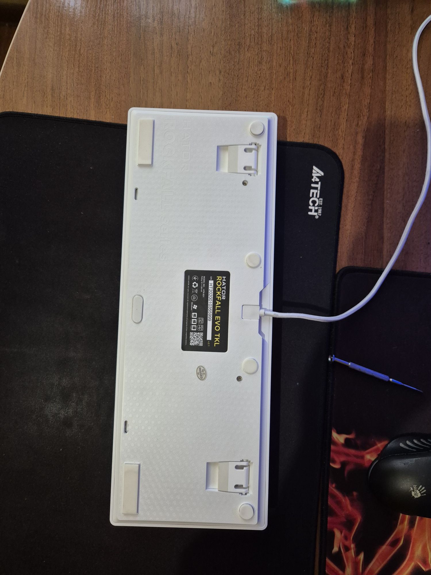 Клавіатура Hator rockfall evo tkl