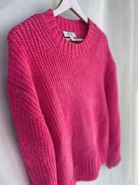COS Różowy sweter wiskoza