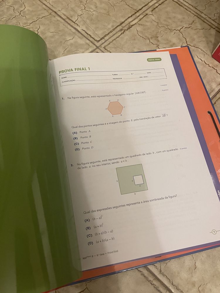 Mat Power 9: Manual do professor + Dossier