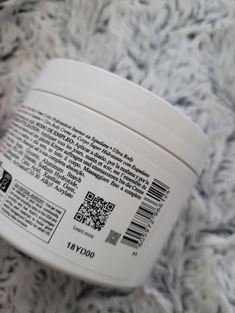 Kiehl's ultra body mega Moisture Squalane Cream balsam do ciała