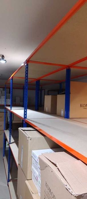 Regały metalowe magazynowe półkowe uniwersalne mocne stabilne trwałe