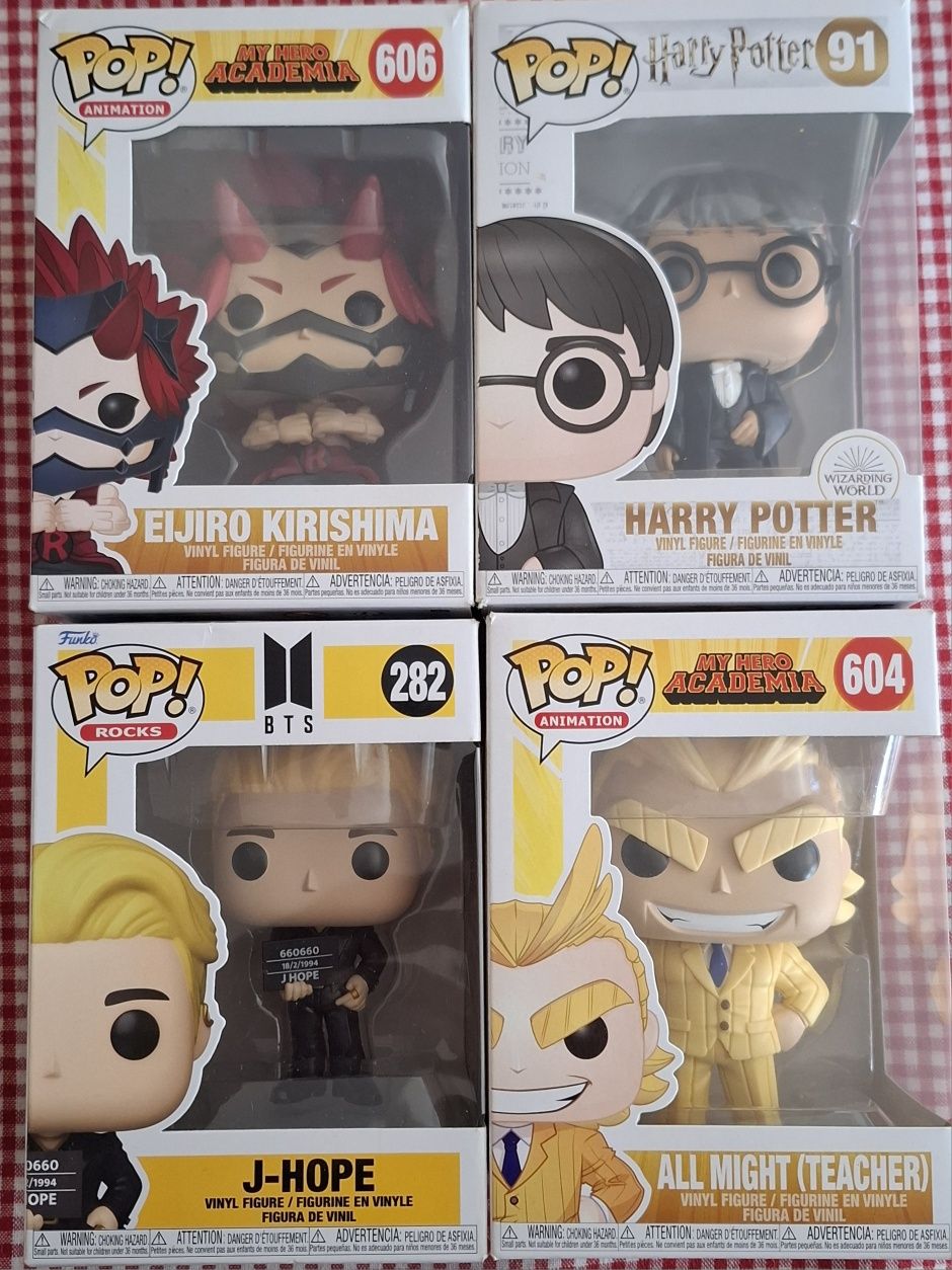 Figuras em caixa Funko Pop