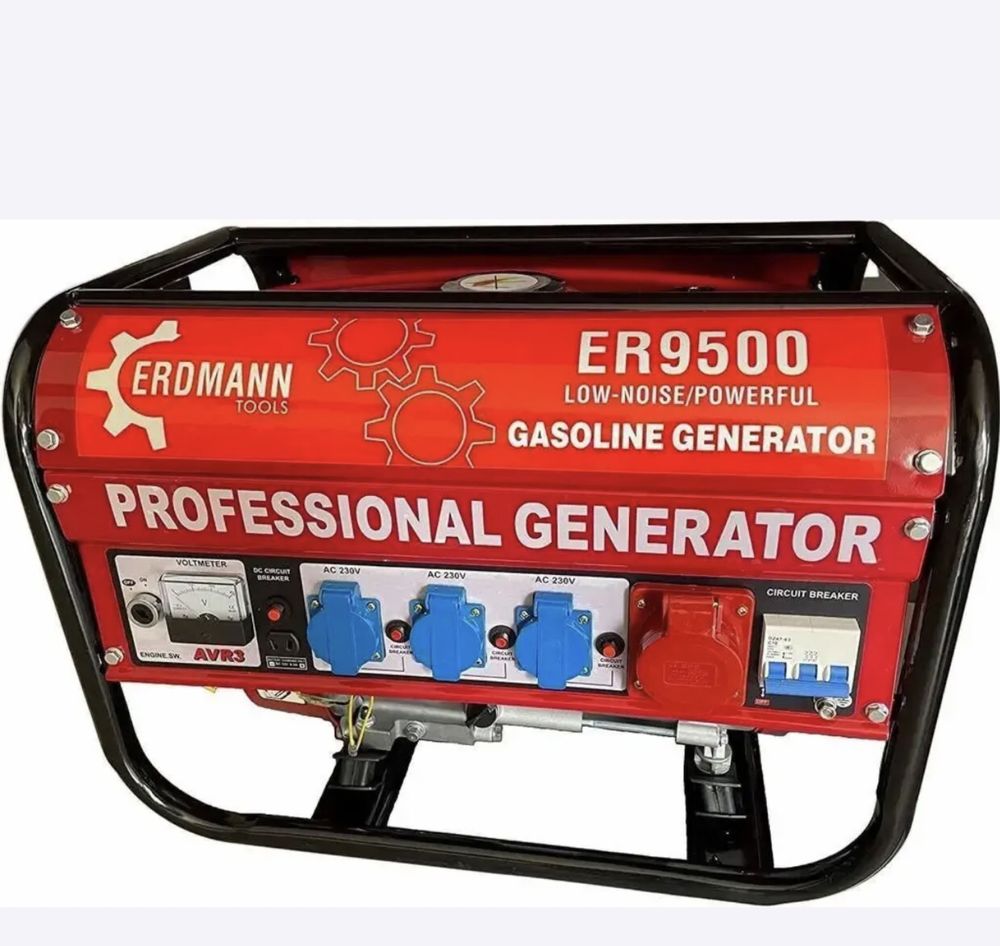 Генератор Erdmann ER 9500 4,8 КВт | Медь
