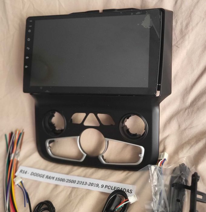 R14 - Auto Rádios DODGE RAM 1500 e 2500 de 13 a 19, 9" android