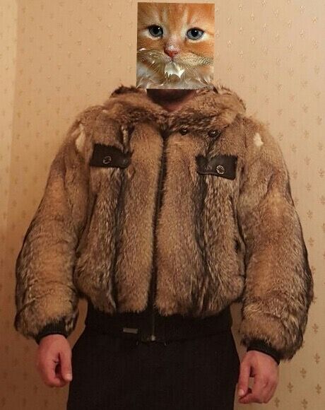 Куртка шуба двухсторонняя