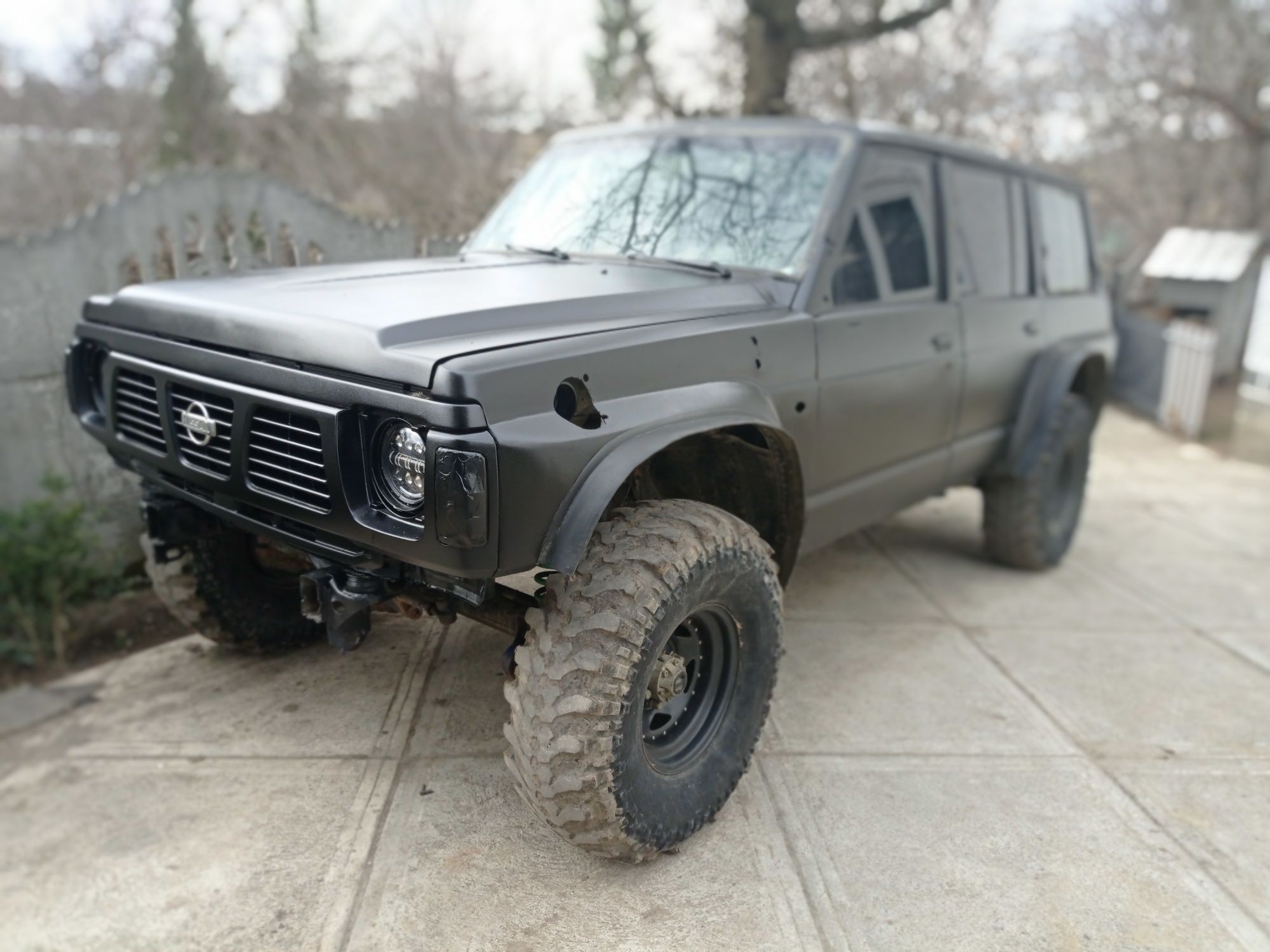 Покраска авто patrol pajero в raptor , cobra